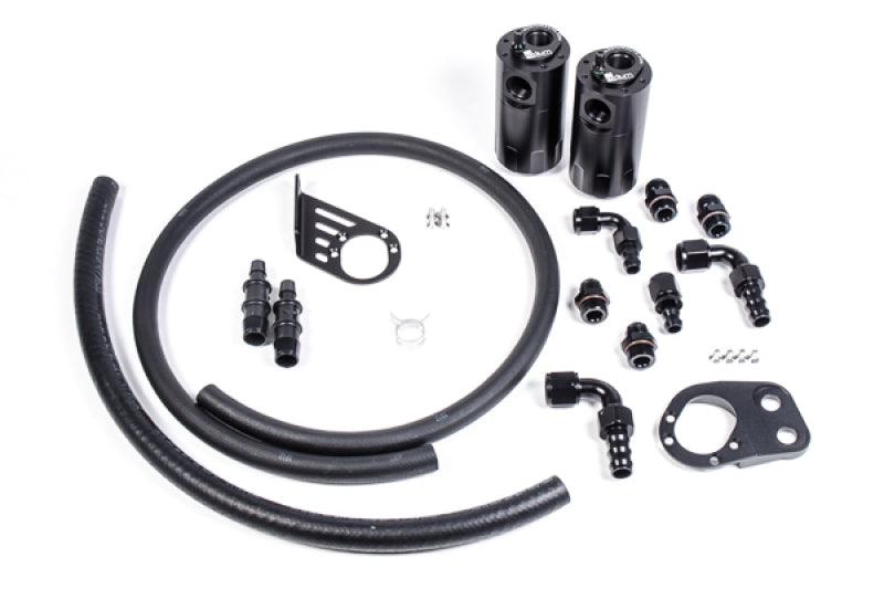 Radium Engineering 2014+ Ford Fiesta ST Dual Catch Can Kit from Tuned By Shawn